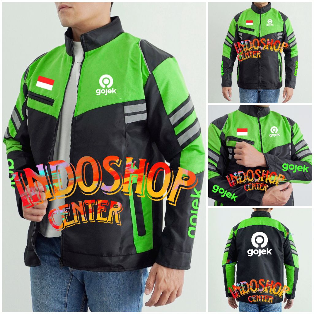 Jaket Gopartner Driver Motor Terbaru Model Touring D46
