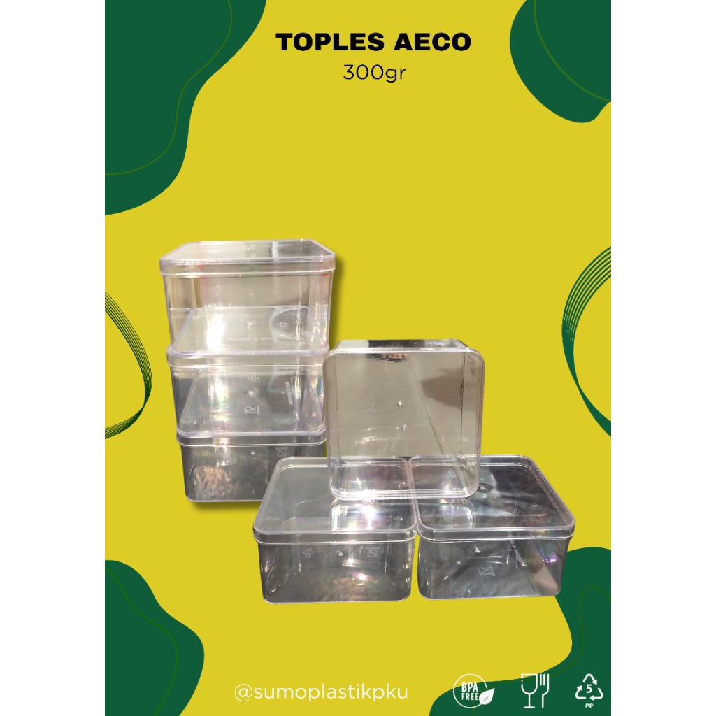 TOPLES KUE AECO SQUARE TOPLES NATHA DESSERT BOX TOPLES MURAH