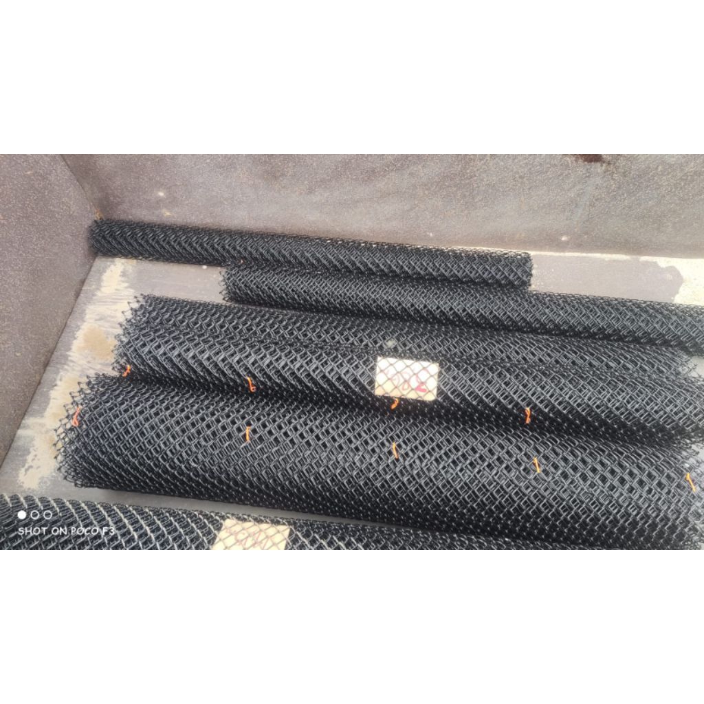 kawat harmonika pvc 3,5 mm kotak 3 cm tinggi 90 cm (0,9 m) harga permeter lari