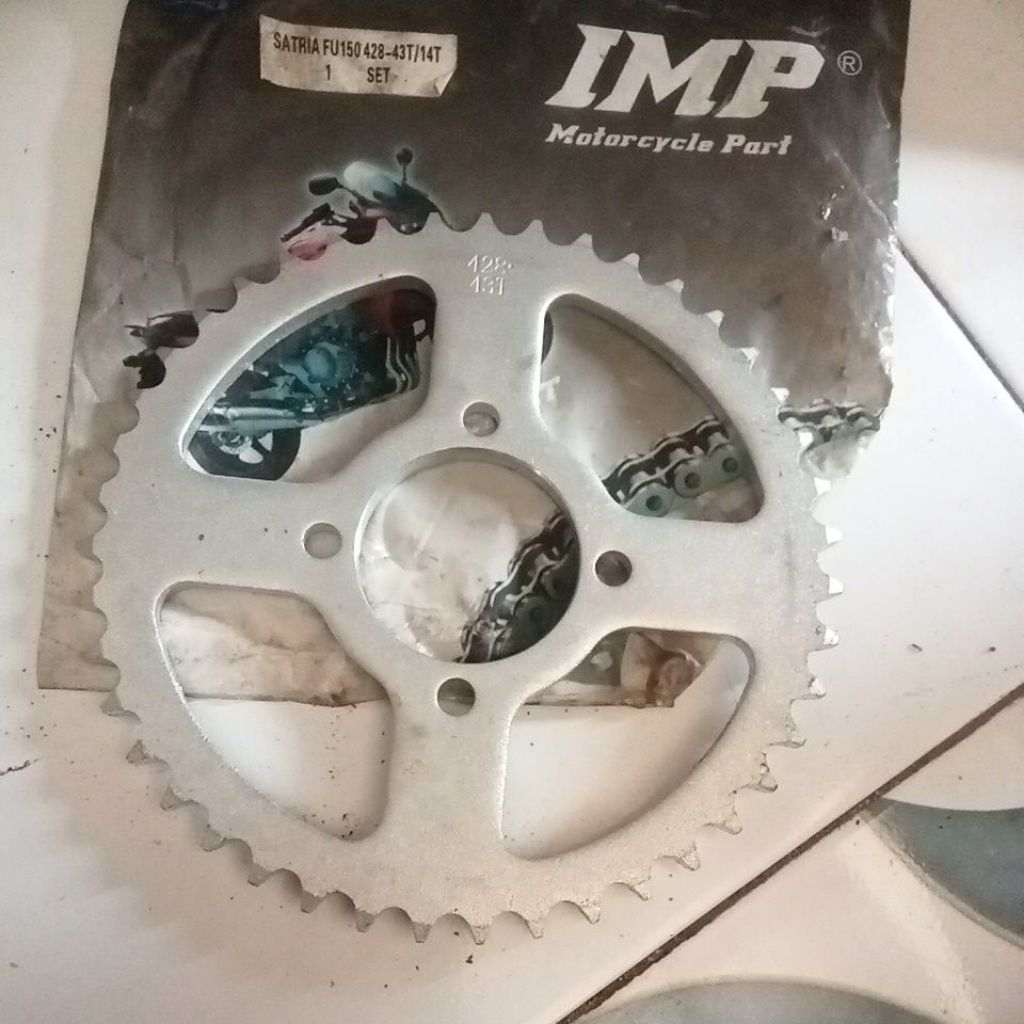 GEAR BLAKANG SATRIA FU 428_43T