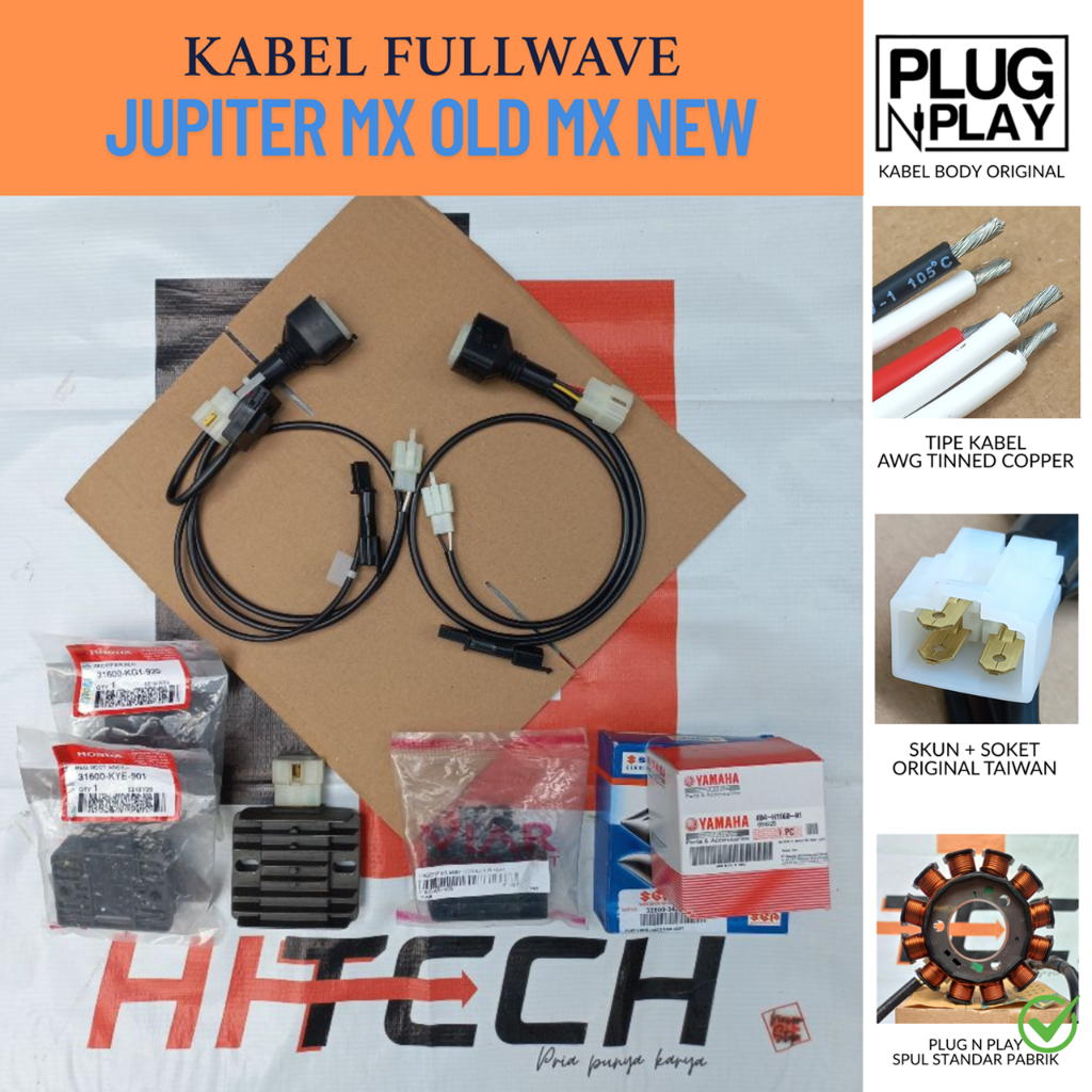 Kabel Fullwave Jupiter MX OLD MX NEW set Opsi Kiprok