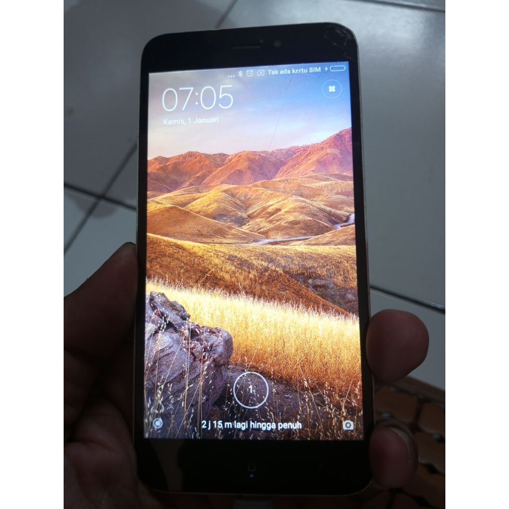 lcd touchscreen frame redmi 5a minus