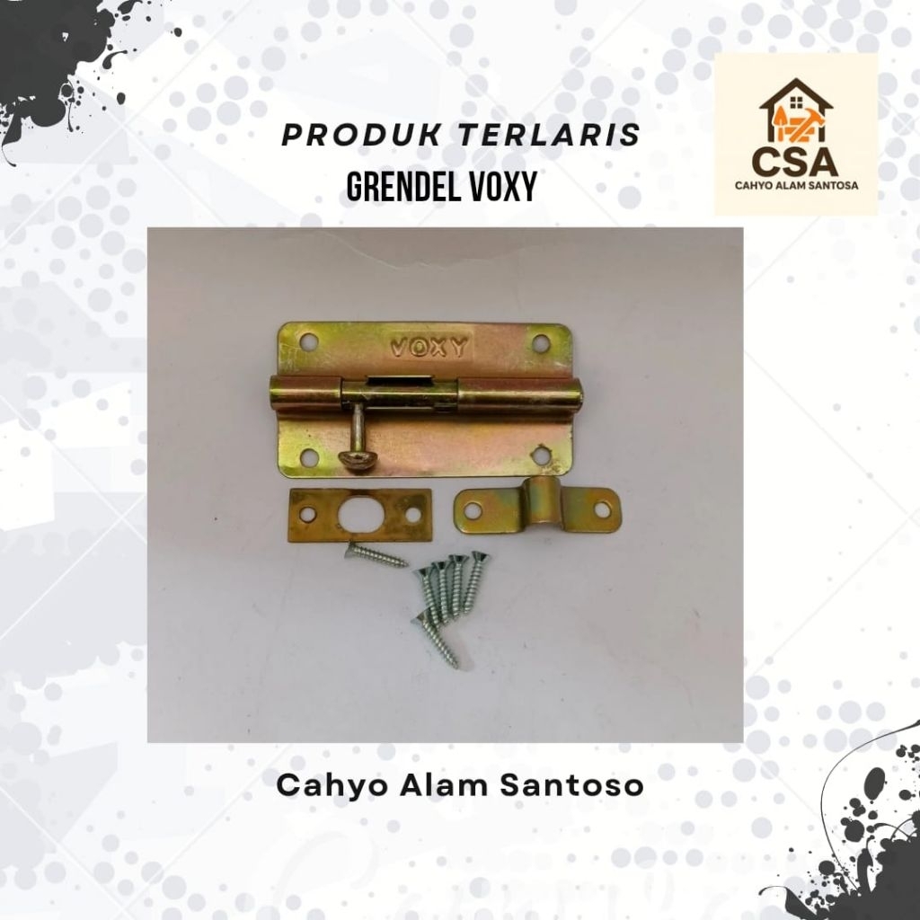 GRENDEL PINTU VOXY 3"/GRENDEL TEBAL VOXY 3"