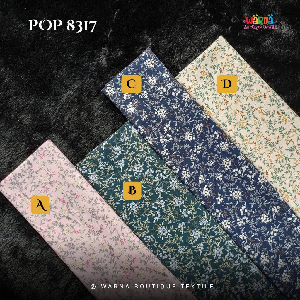 Kain Katun Poplin / Kain katun poplin premium