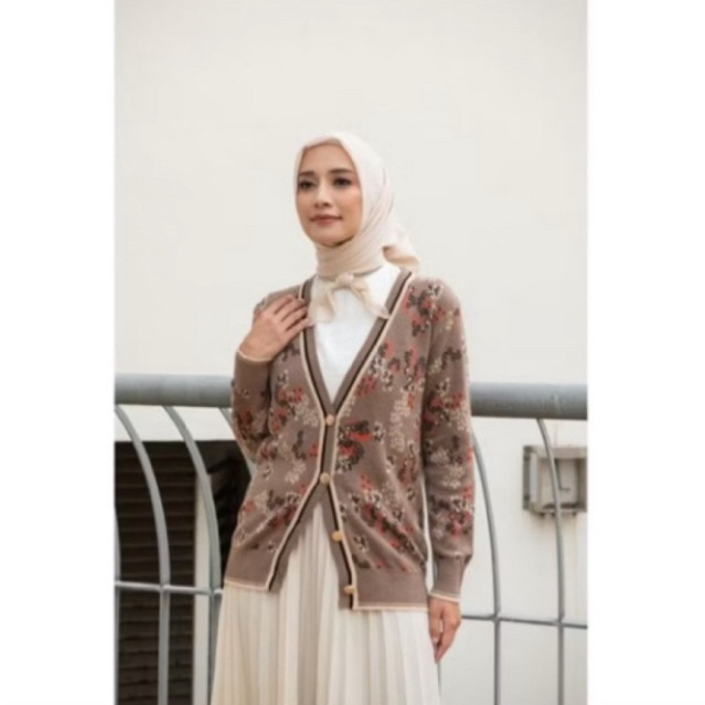 Semasa Cardigan Brown Muda size S/M