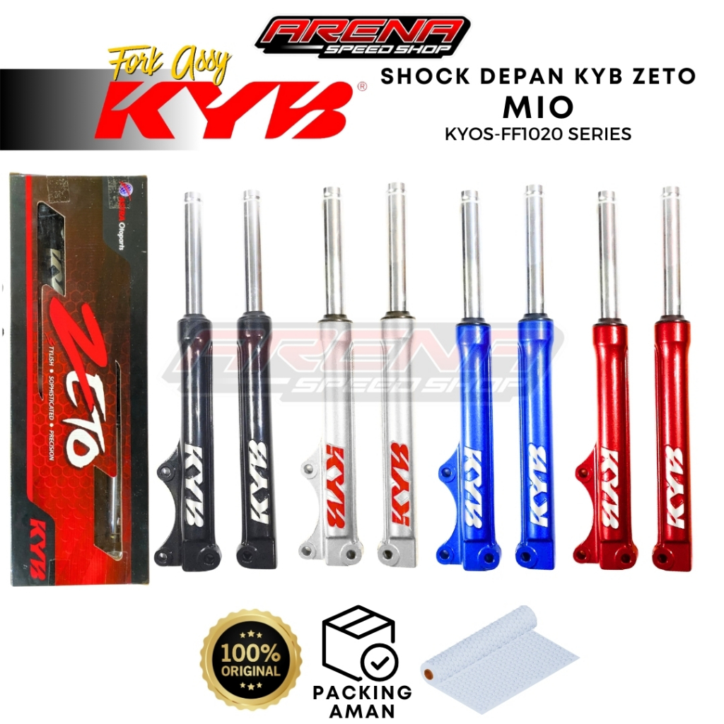 KYB KYOS-FF1020 Fork Assy Mio Shock Depan KYB Zeto Mio Sporty Smile Soul Fino Xeon Original Kayaba