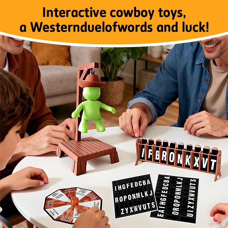 Permainan Papan Hangman Magnetik Misteri Menebak Permainan Kata Bercahaya Di Gelap Menebak Kata Sebe