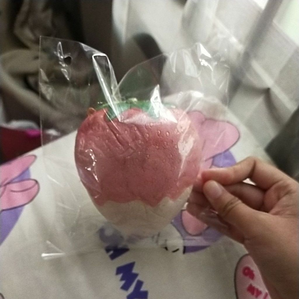 punimaru strawberry squishy pink pearl RARE
