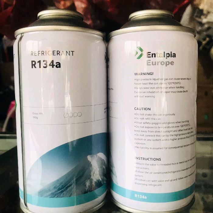 freon entalpia refrigerant r134a 390g