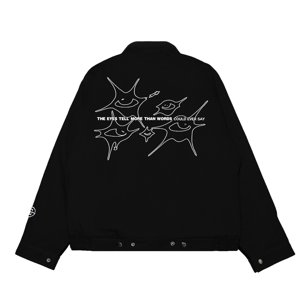 Bitsnbobs76 Work Jacket Boxy Black Eyes