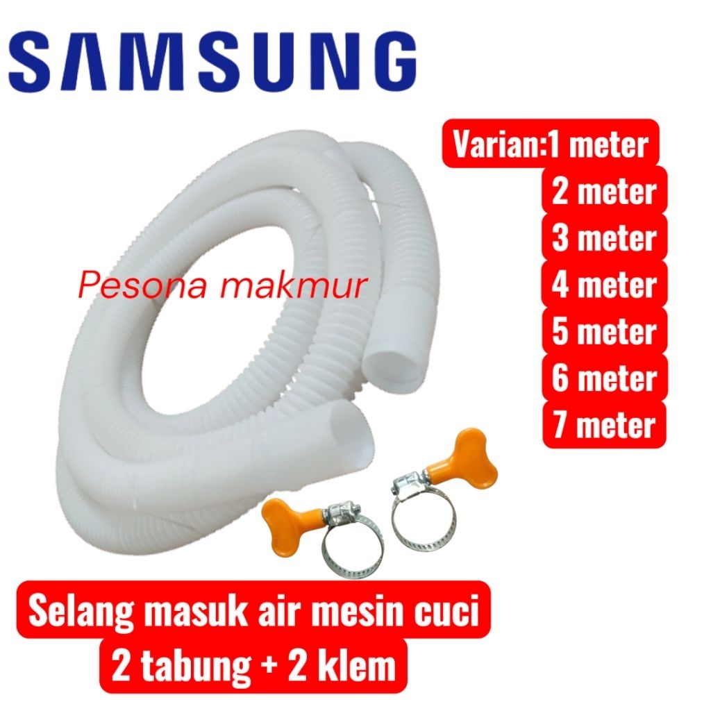selang pengisi air mesin cuci samsung 2 tabung/Selang masuk air mesin cuci
