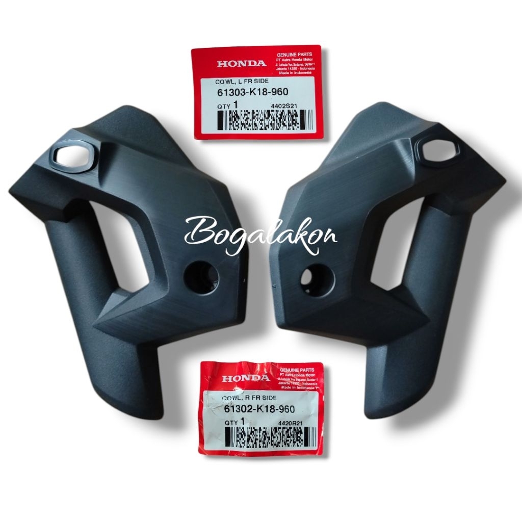 Kupingan lampu cb verza 150 kanan kiri original ahm