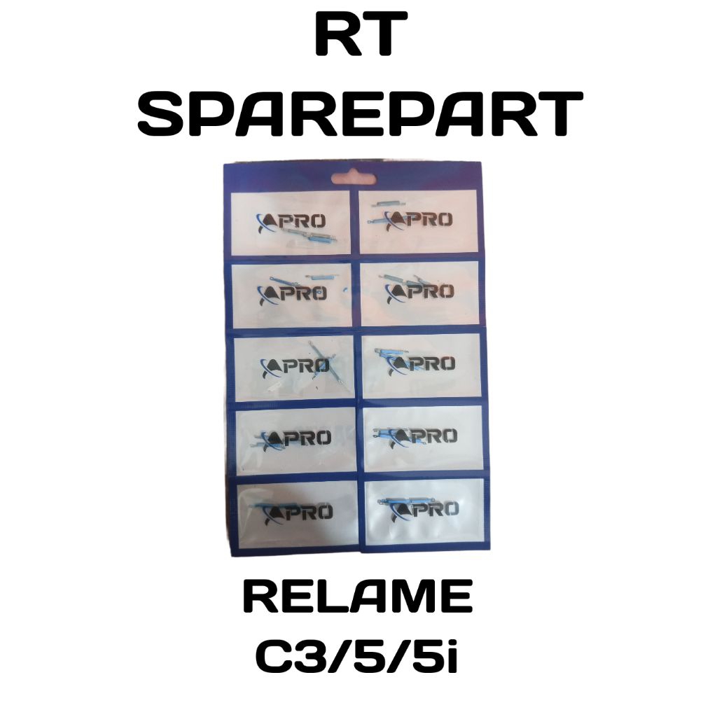 TOMBOL LUAR REALME C3/5/5i