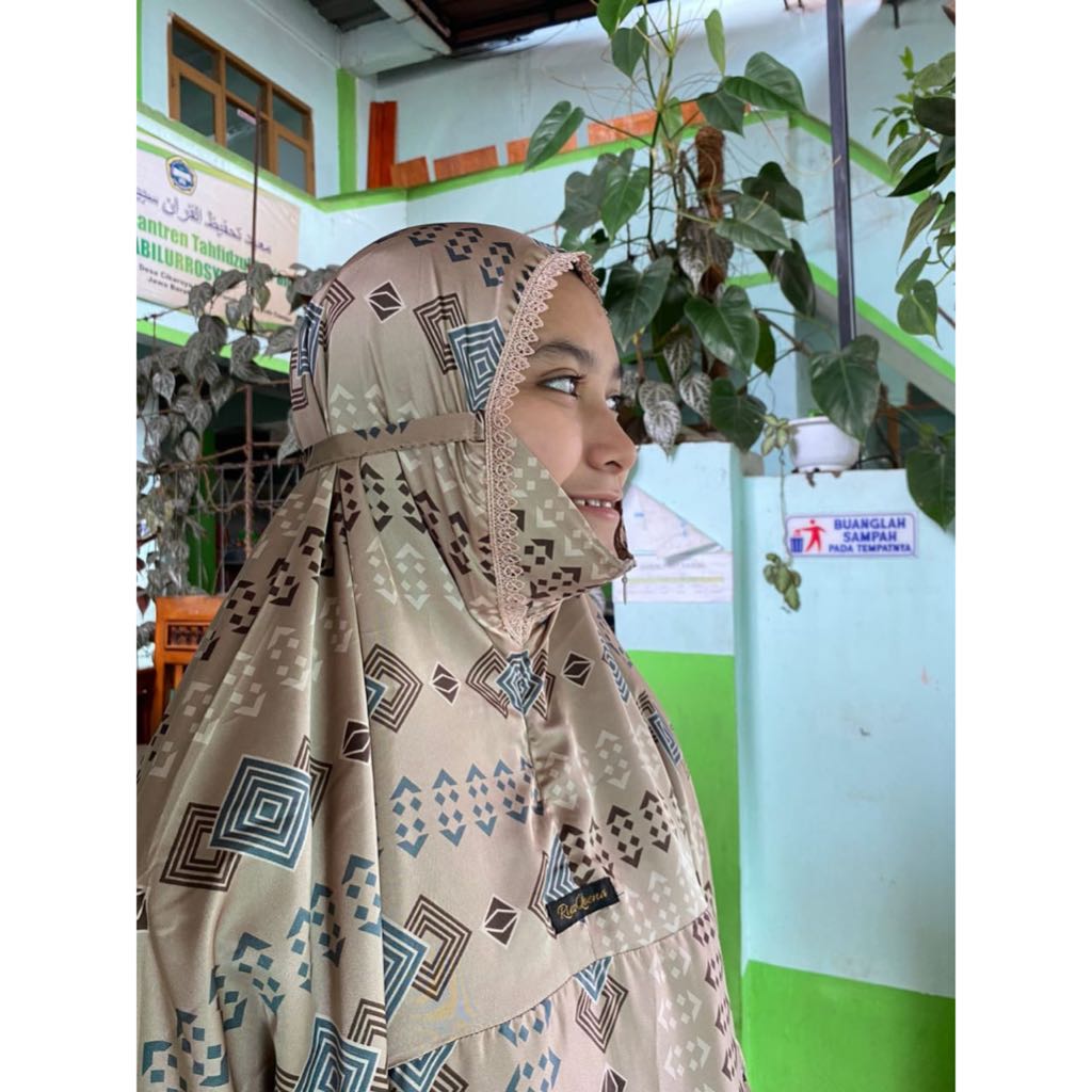 MUKENA TERUSAN DEWASA PREMIUM  ARMANY SILK