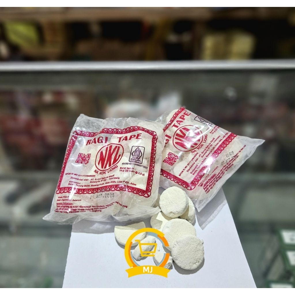 Ragi Tape NKL Na Kok Liong Original Cocok Untuk Singkong Dan Ketan