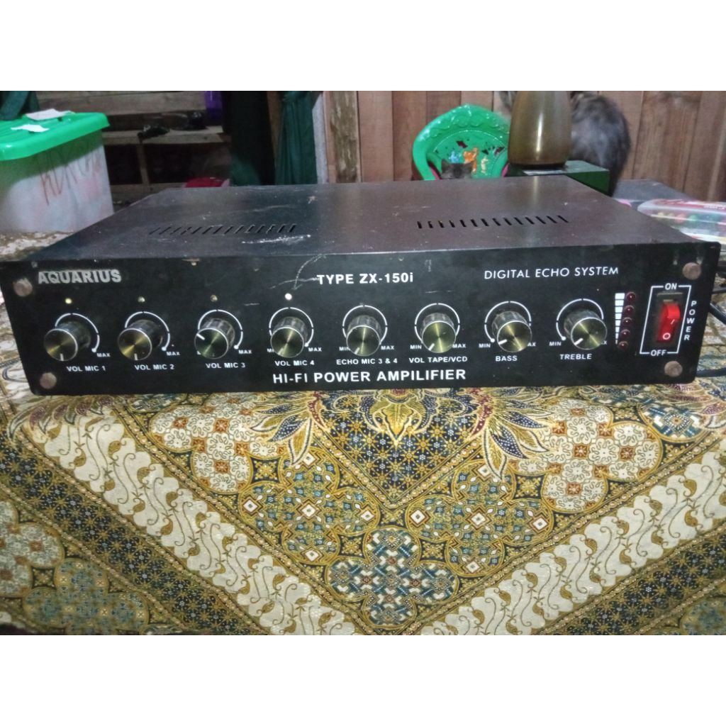 ampli Aquarius bekas normal