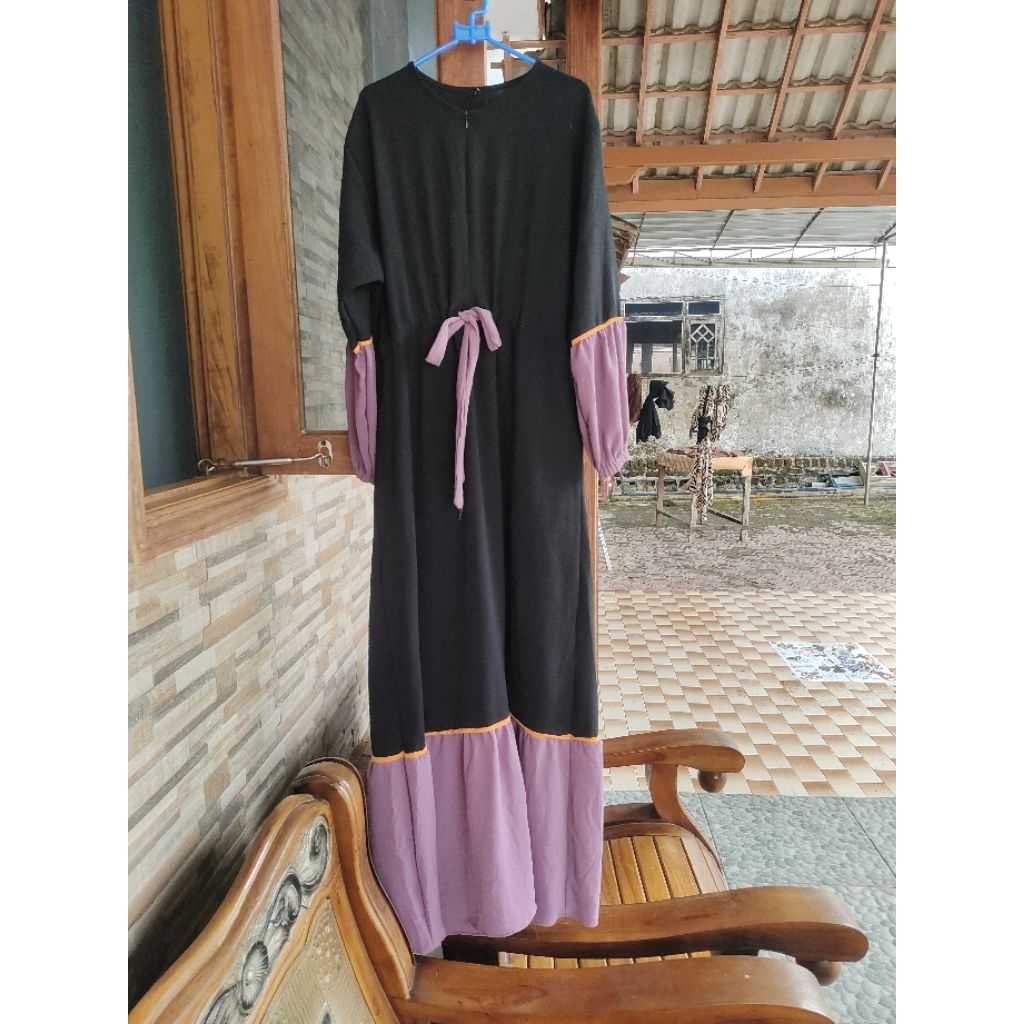 preloved abaya hitam