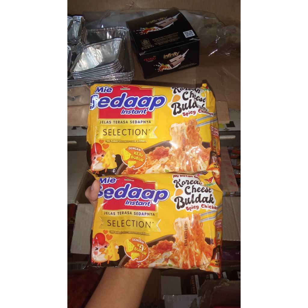 Mie sedap korean cheese buldak spicy chicken