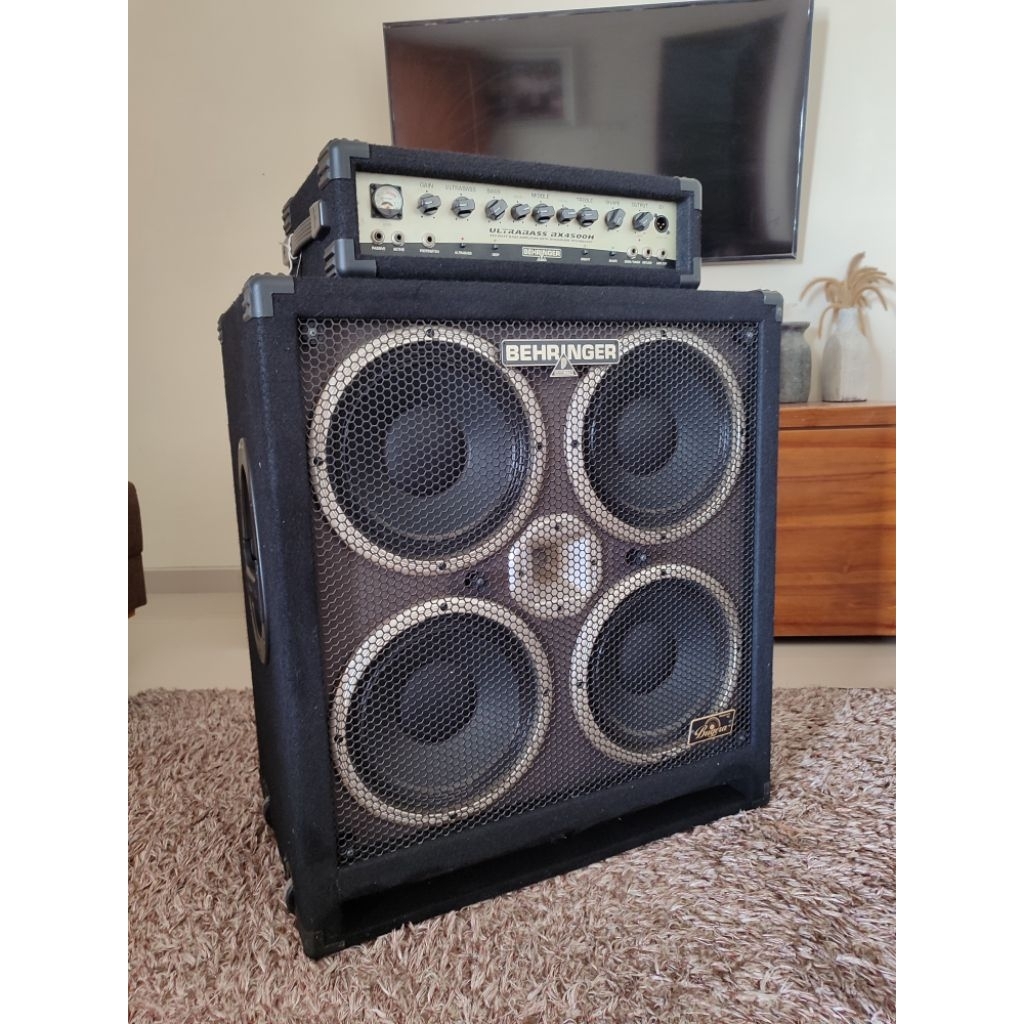 Behringer Ultrabass BX4500H ampli bass Second Mulus