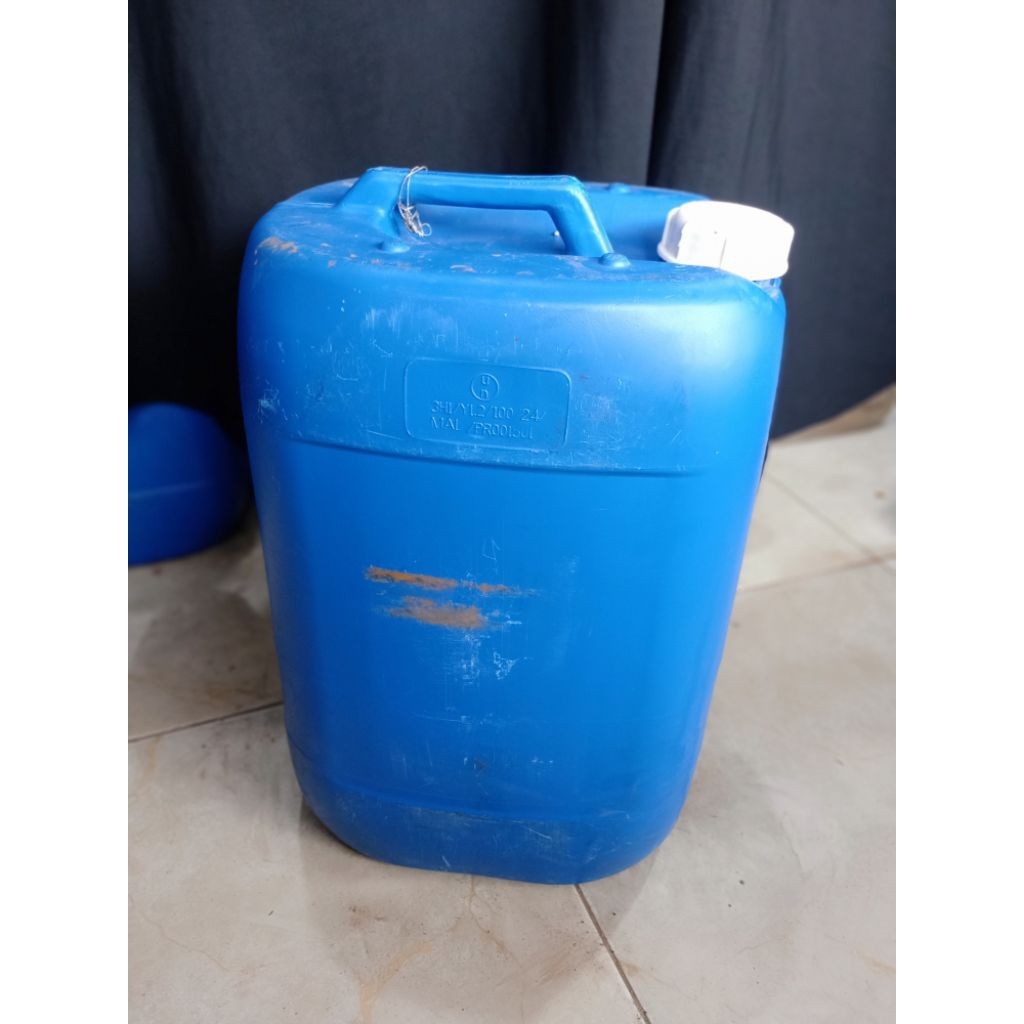 JUAL JERIGEN PLASTIK 25/30LITER GAMBLING | BEKAS