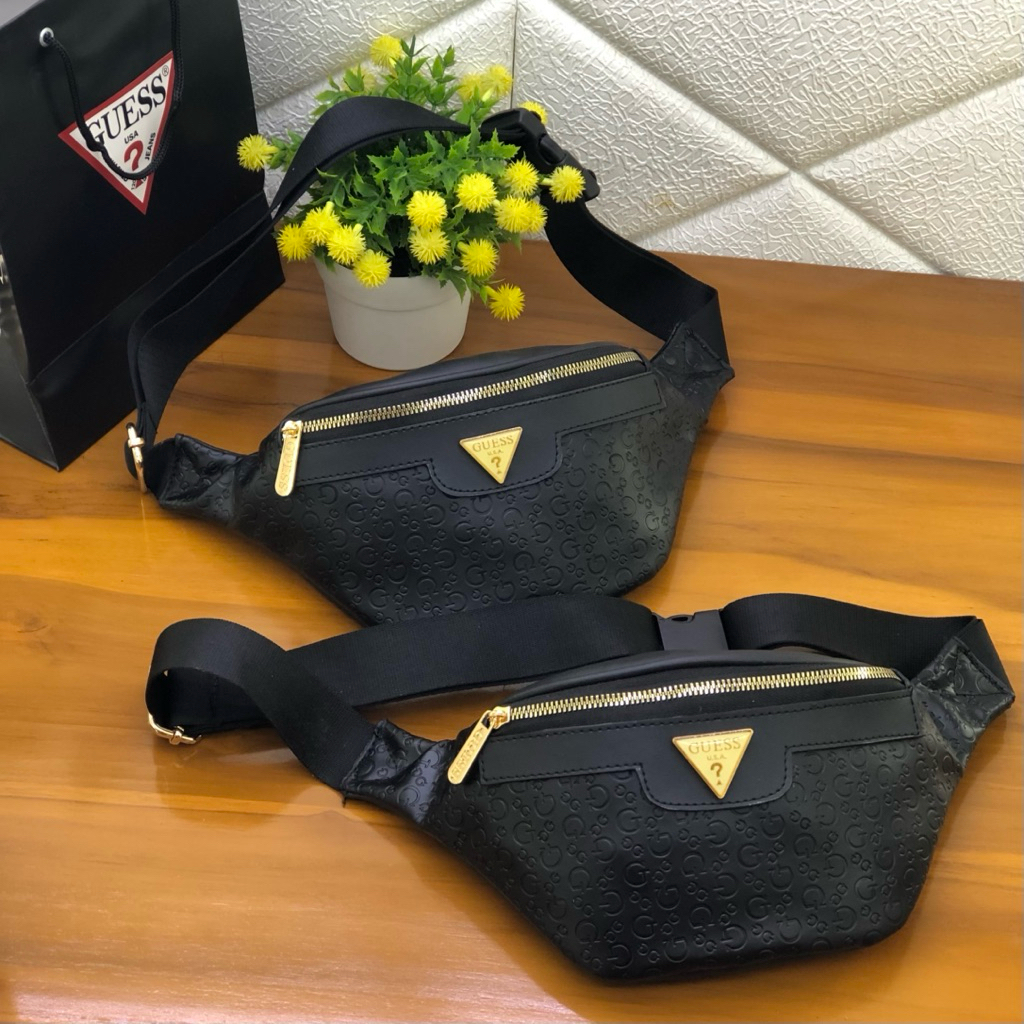 WESBEK wanita pria/import Gs acc gold free paperbag uk 27x15cm Kode 09-9