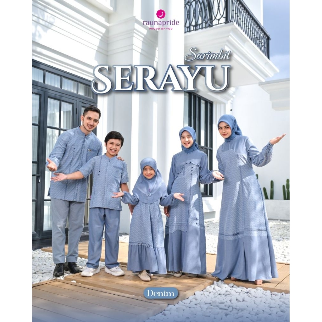 Sarimbit Serayu Terbaru RAUNAPRIDE Couple Keluarga Muslim