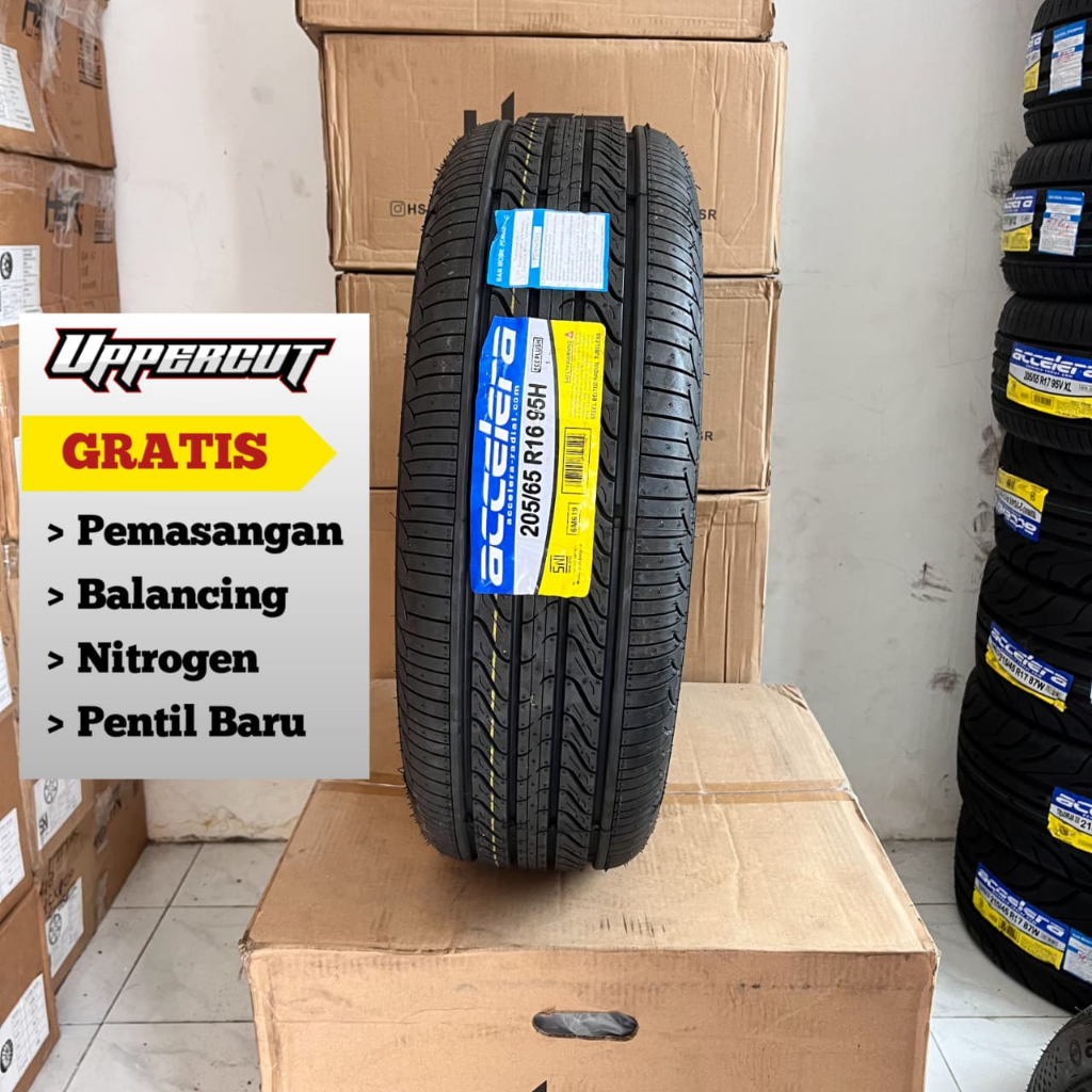 Ban Mobil Innova 205 65 R16 Accelera Ecoplush 205/65 Ring 16 Ban Tubles