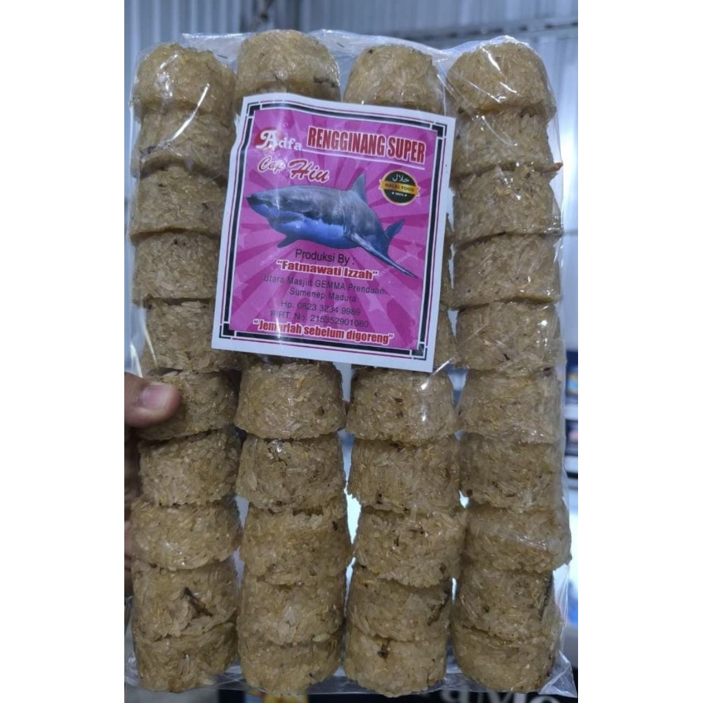 Camilan Rengginang ikan teri isi 40pcs perpaket