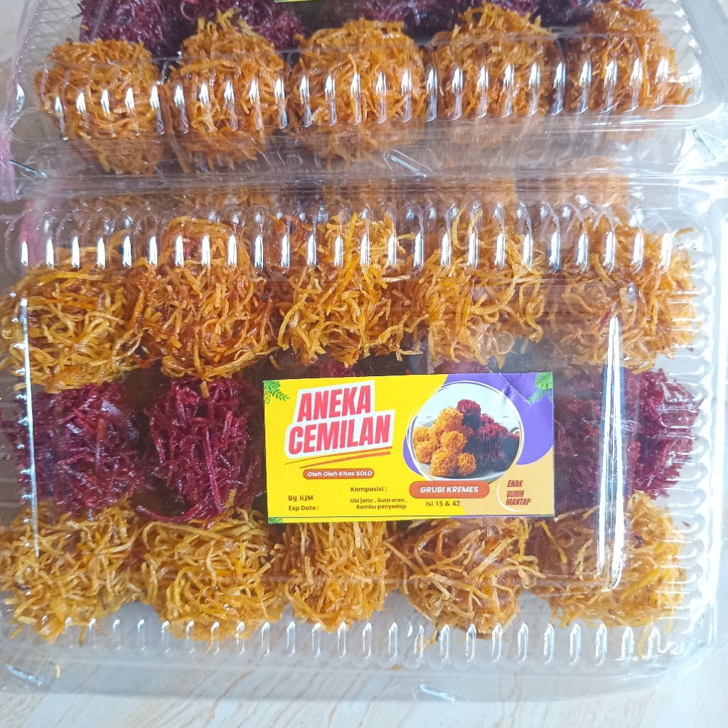 GRUBI KREMES UBI CARANG MAS ASLI SOLO