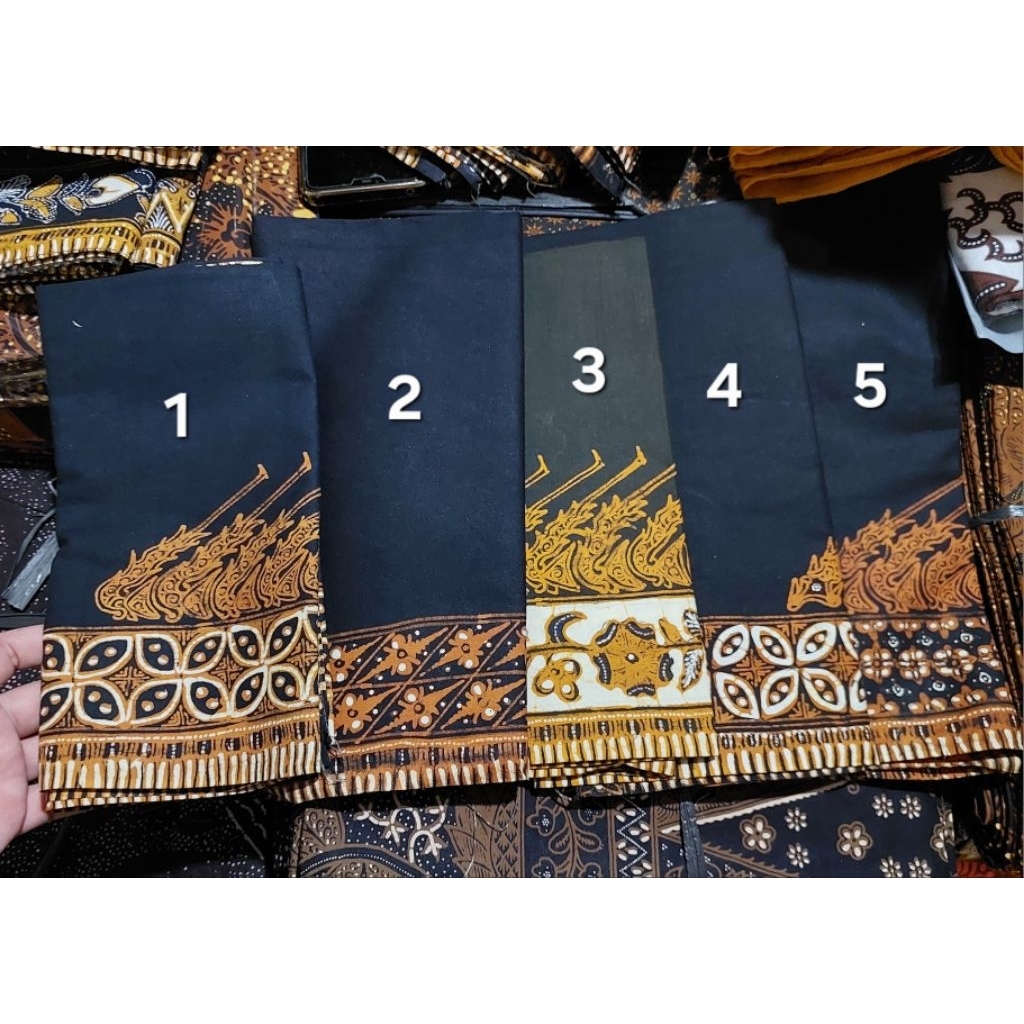 Kain Udeng Jawa  Lembaran Batik Tulis Asli