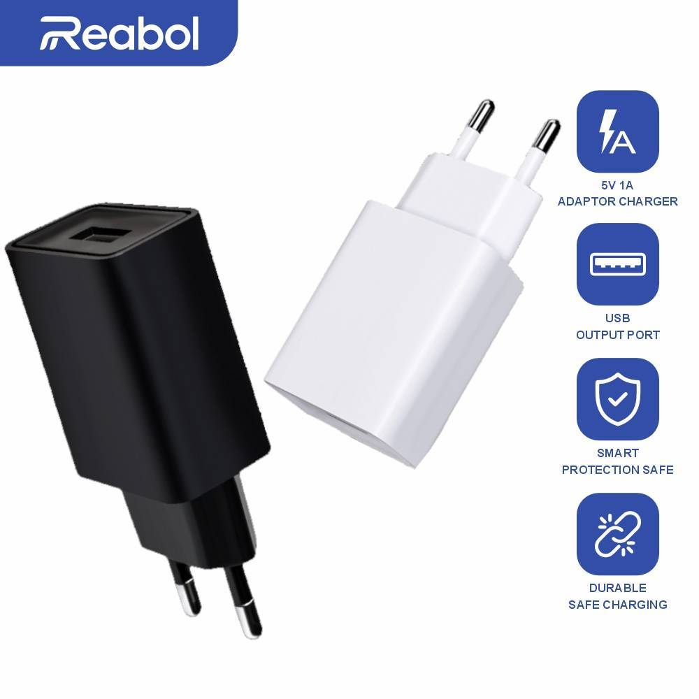 Reabol USB Charger 5V 1A Power Adapter Universal Mobile Phone EU Charger For iPhone Samsung Xiaomi