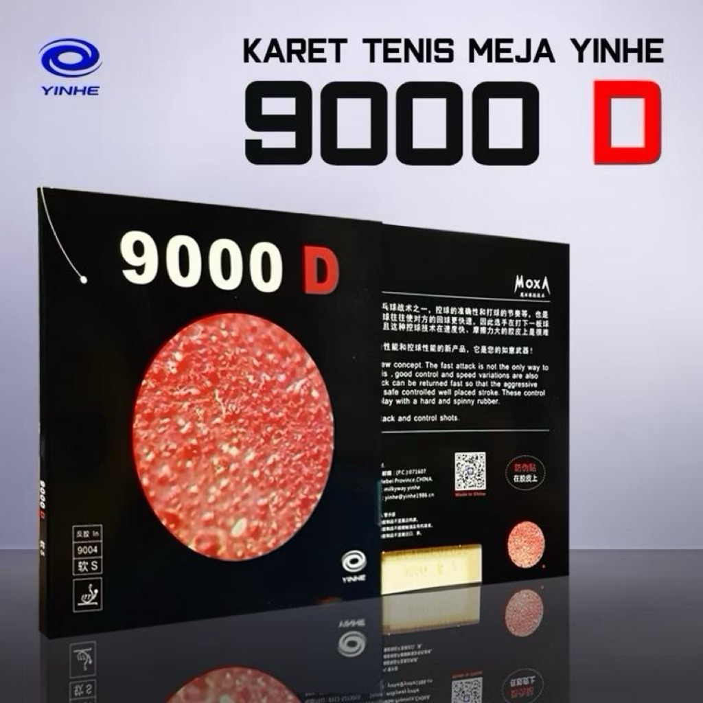 Karet Bet Pingpong Tenis Meja YINHE 9000D Original