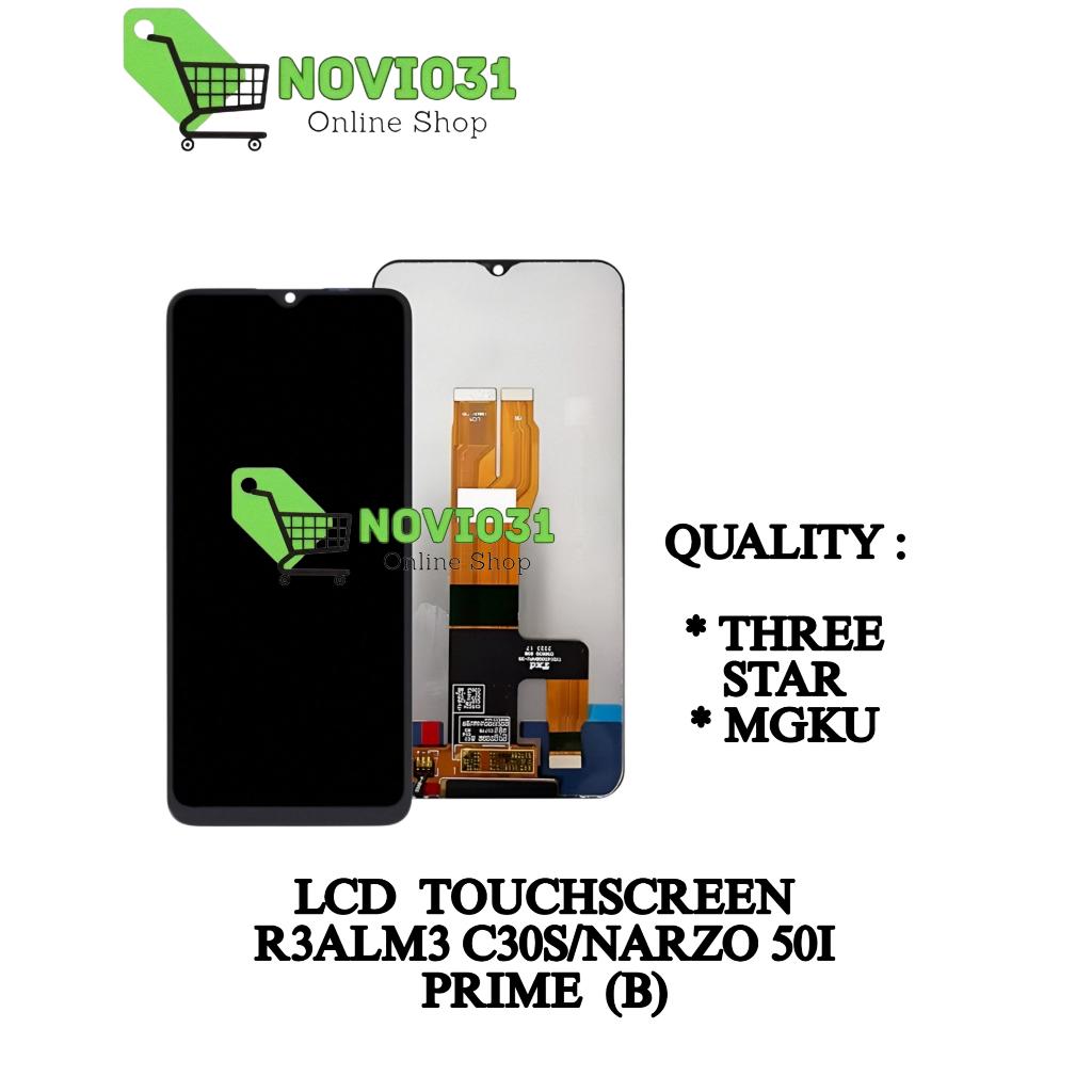 Novi031 _ Lcd Touchscreen C30s / Narzo 50i Prime