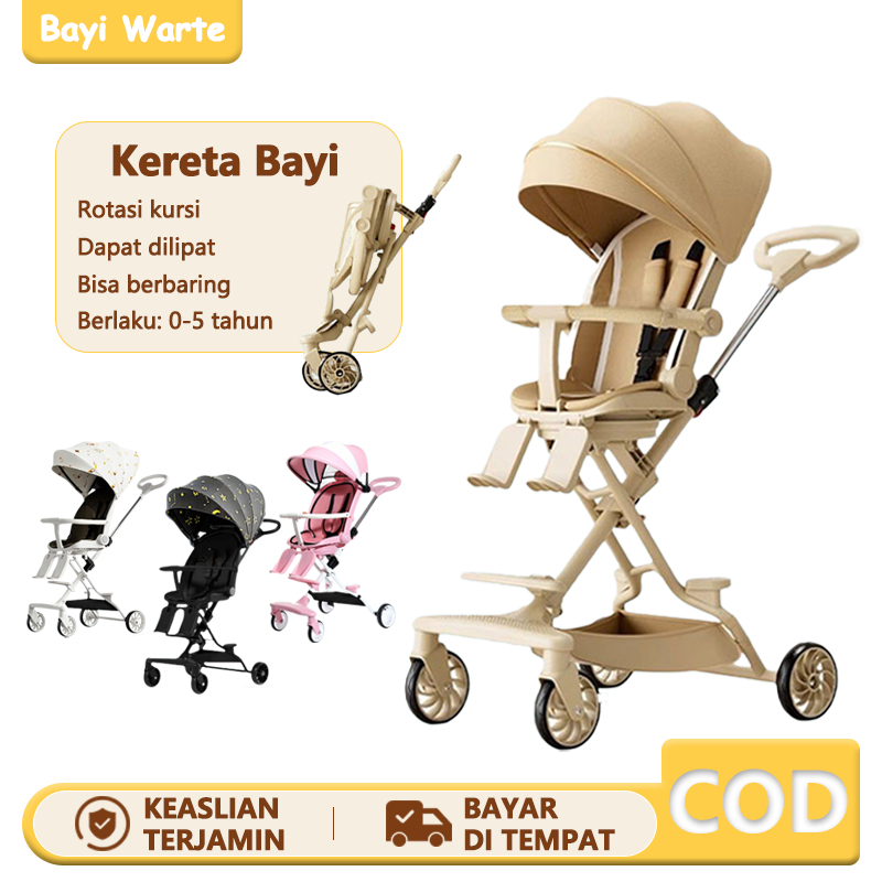 Kereta Dorong Bayi Lipat Dapat Digunakan Dalam Posisi Duduk Atau Berbaring Tempat Duduk Bayi Dapat D