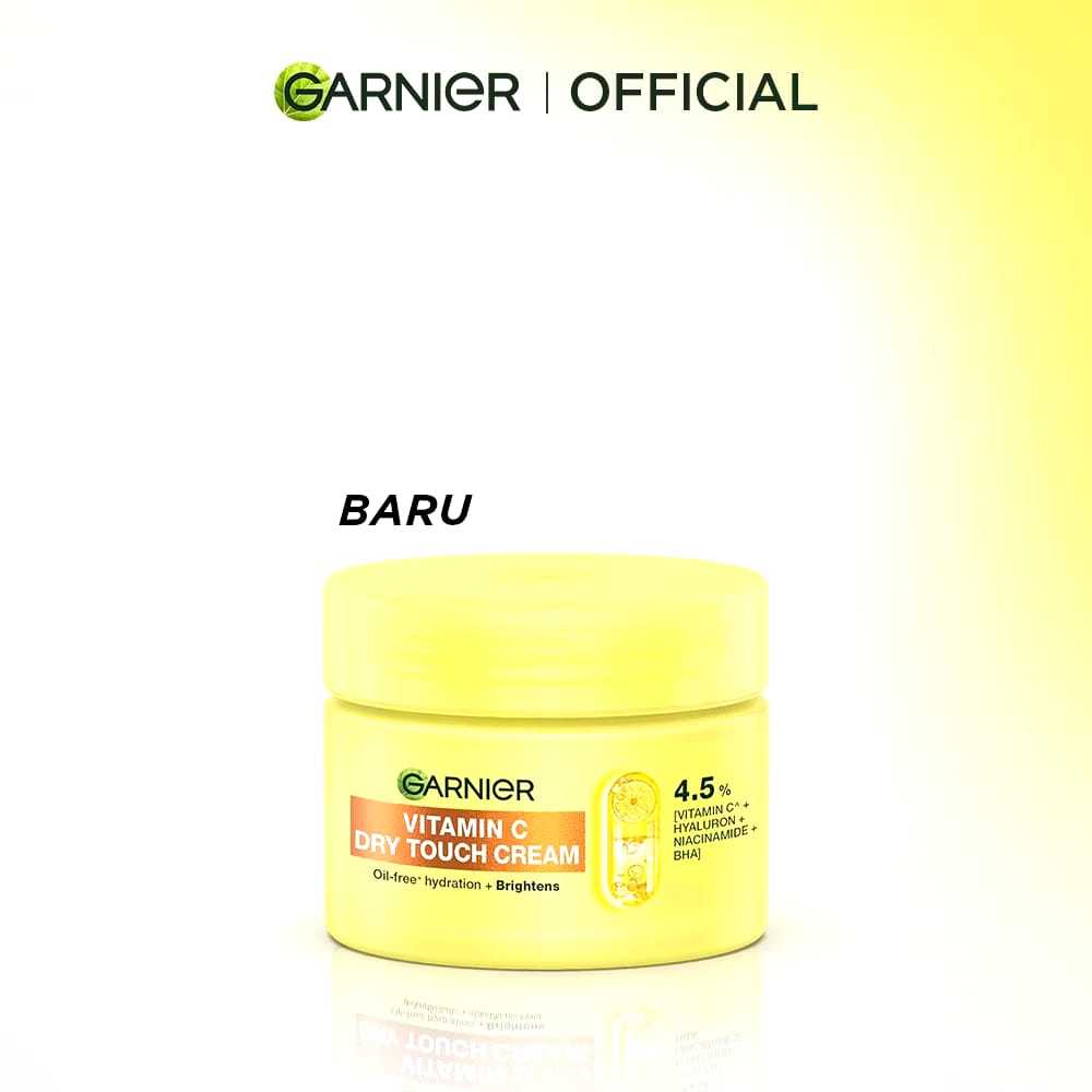 GARNIER Mochi dry Touch Cream Moisturizer | Pelembab wajah garnier 30ml