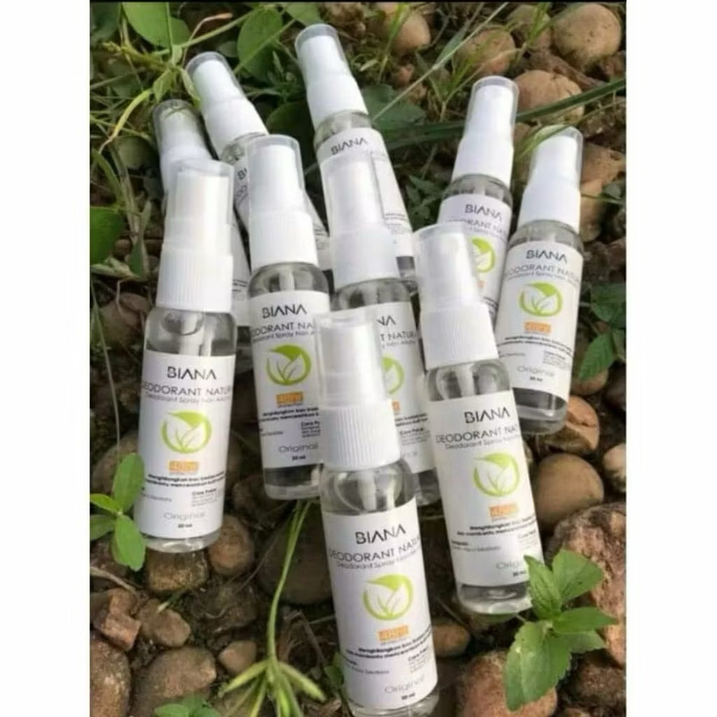 BIANA Deodorant Spray 100ml / Tawas cair non Alkohol penghilang Bau Ketiak Pemutih Ketiak - Penghila