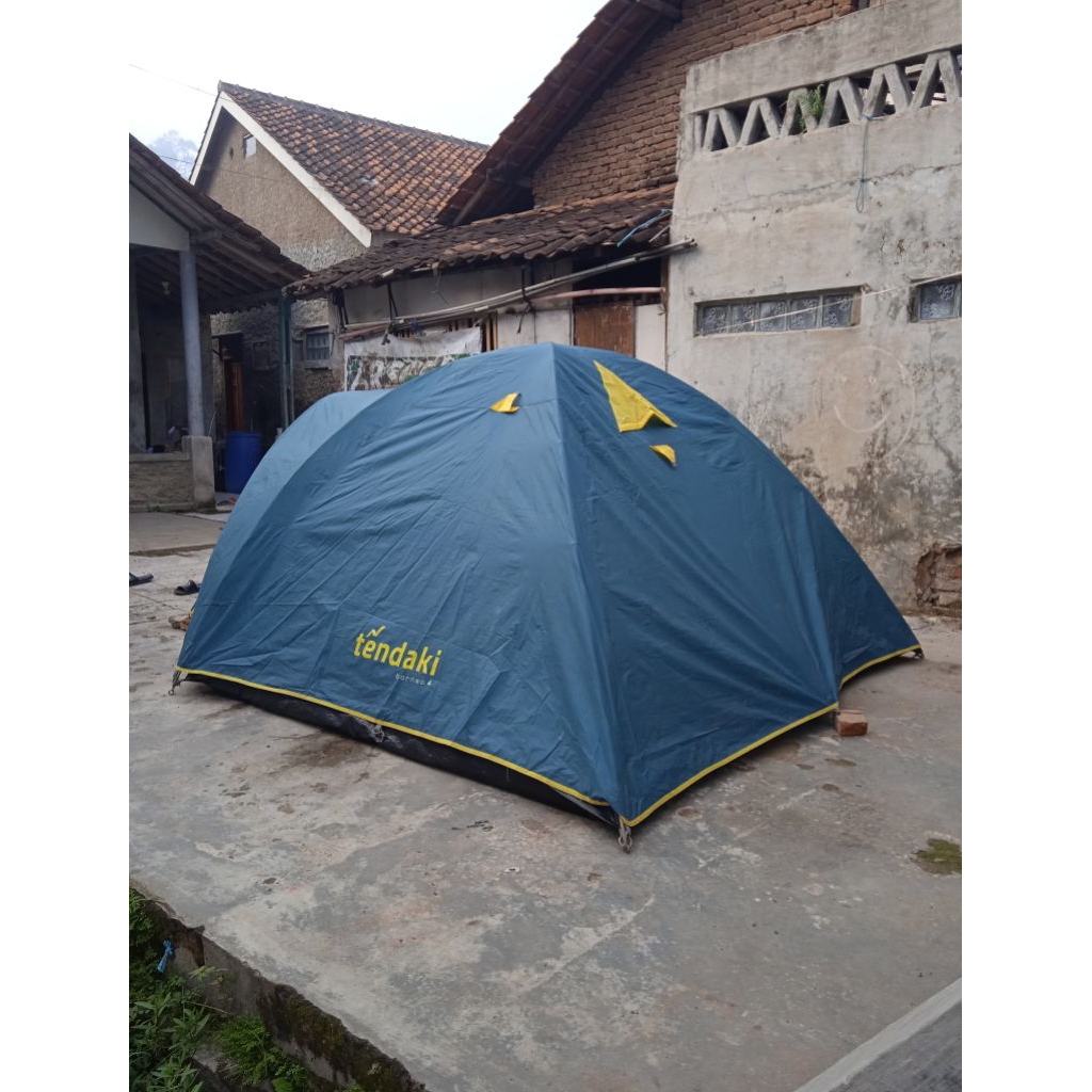 Tendaki Second Kapasitas 4-5 Double Layer/Tenda Camping Second/Tenda Tendaki Second / Tendaki Campin