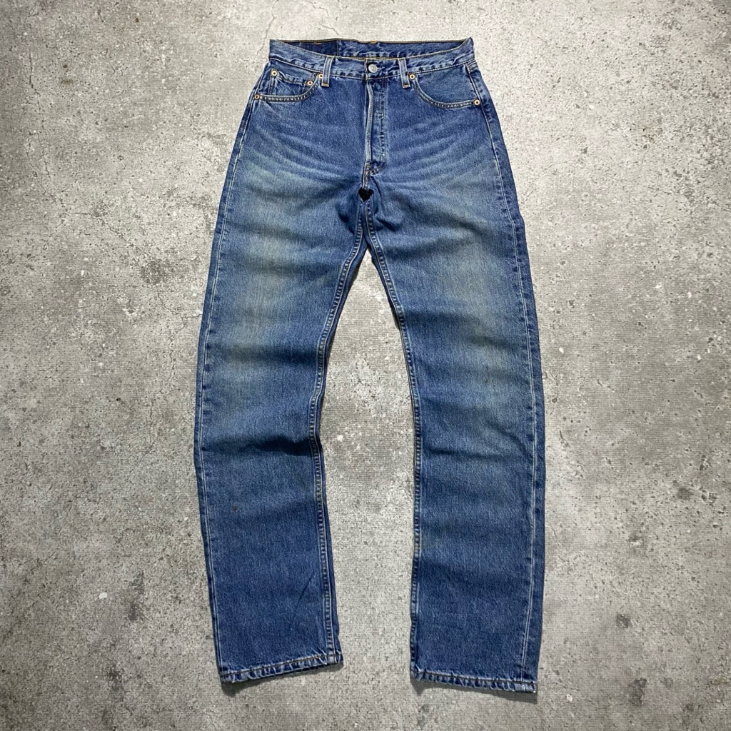 Vintage Levis 501 USA Reguler Straight Second