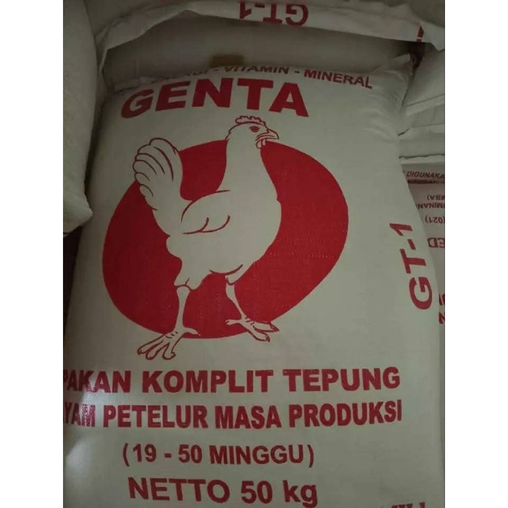 Pakan ternak Ayam petelur 50 kg Genta