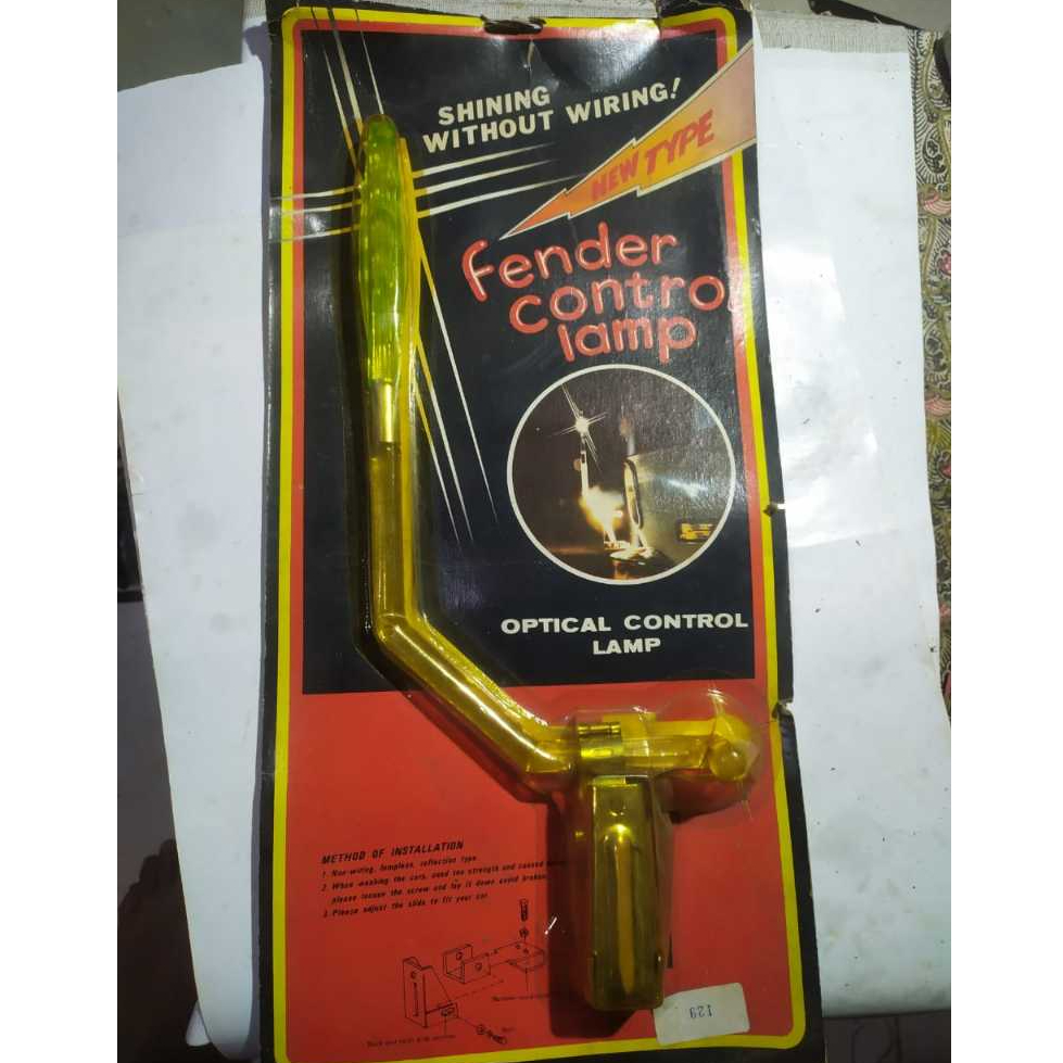 variasi antena vespa jadul lawas fender mobil optical control lamp NOS