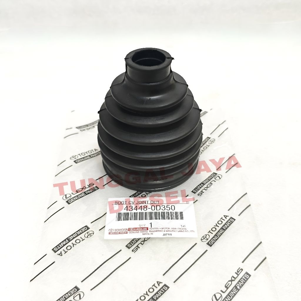 Karet Boot As Roda Luar Boot CV Joint Out Yaris New Vios Original