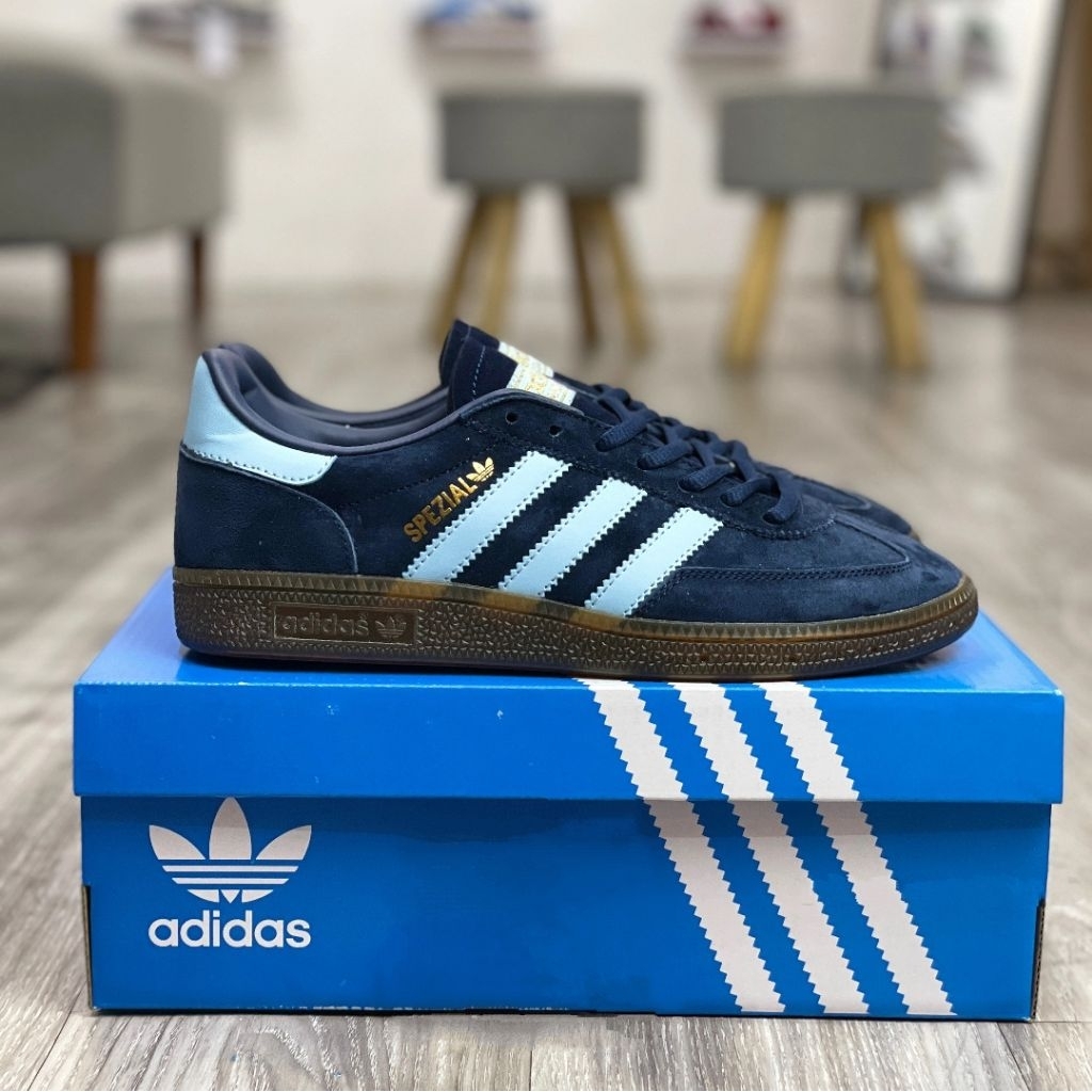 (Gratis Koas Kaki) Sepatu Casual A'dds Handball Spzl CW Argent Navy Blue 36-44 Kekinian Termurah Sep
