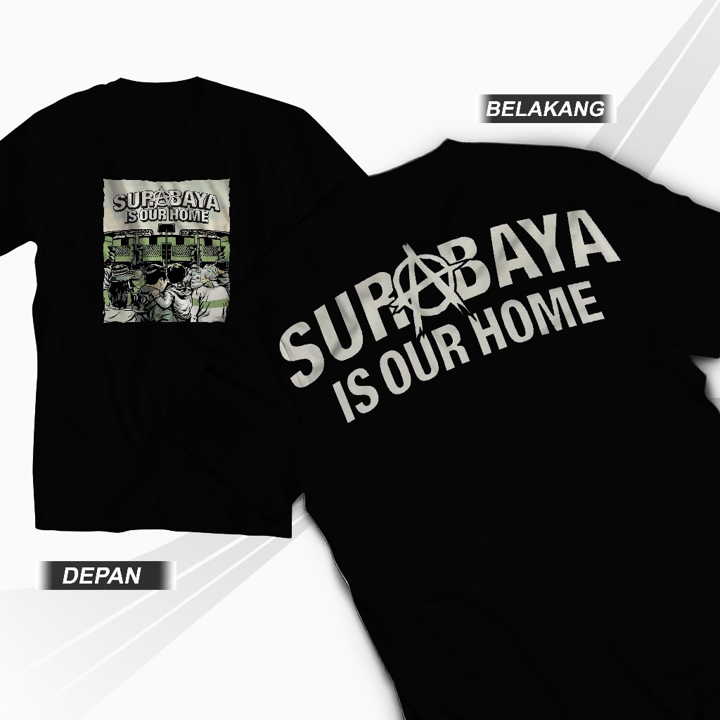 Kaos SURABAYA FOOTBALL CULTURE Kaos Distro Persebaya Surabaya