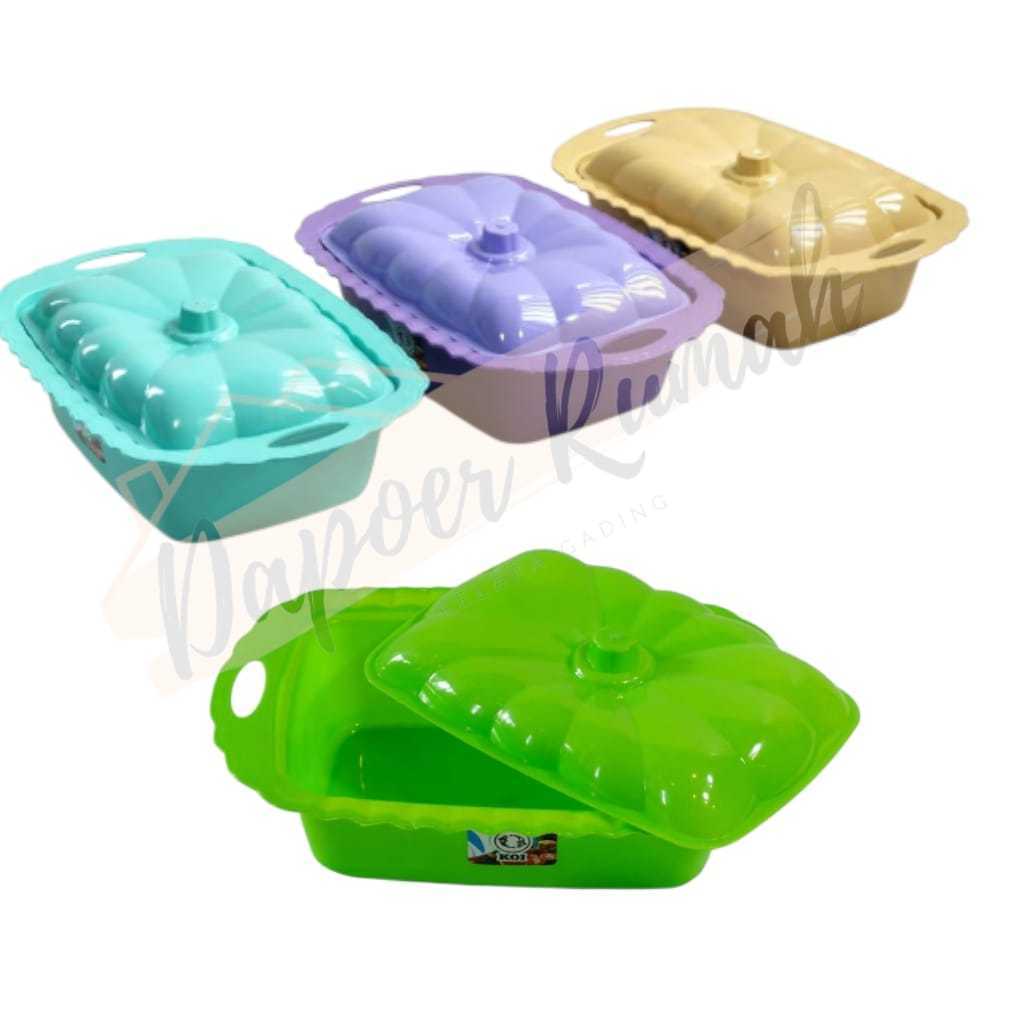 BASIN SAYUR/TEMPAT SAYUR PERSEGI/BASI TUTUP PLASTIK/WADAH SAYUR SERBAGUNA