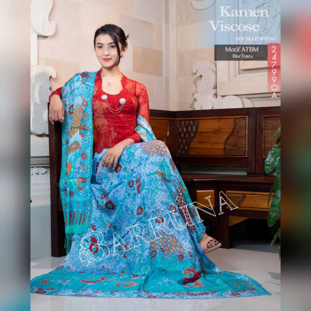 Kamen Sutra Dobby ATBM  Batik ATBM Kamen Bali Mewah estetik Kamen Klasik Bali Motif Cendrawasih