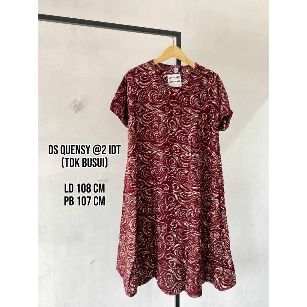 LUZA - Daster Quensy Pendek by Batik Luza