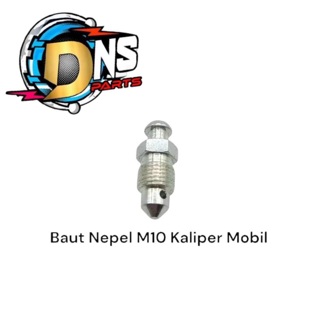 Baut Nepel M10 Kaliper Nepel Pembuangan Angin Kaliper Mobil OS DNS Parts