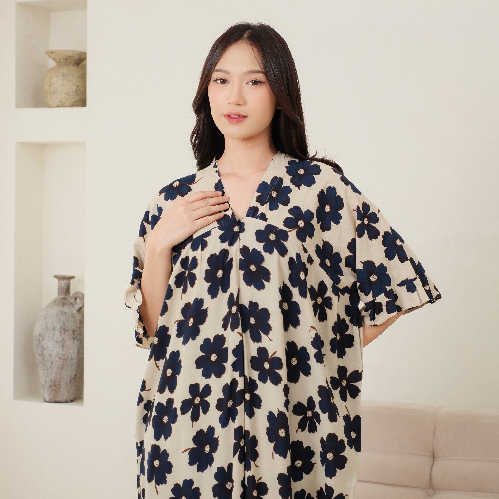 Daster Rayon Premium Jumbo | Adem Halus Nyaman | Busui Friendly Bumil Aman | Variasi Pita Rasa Dress