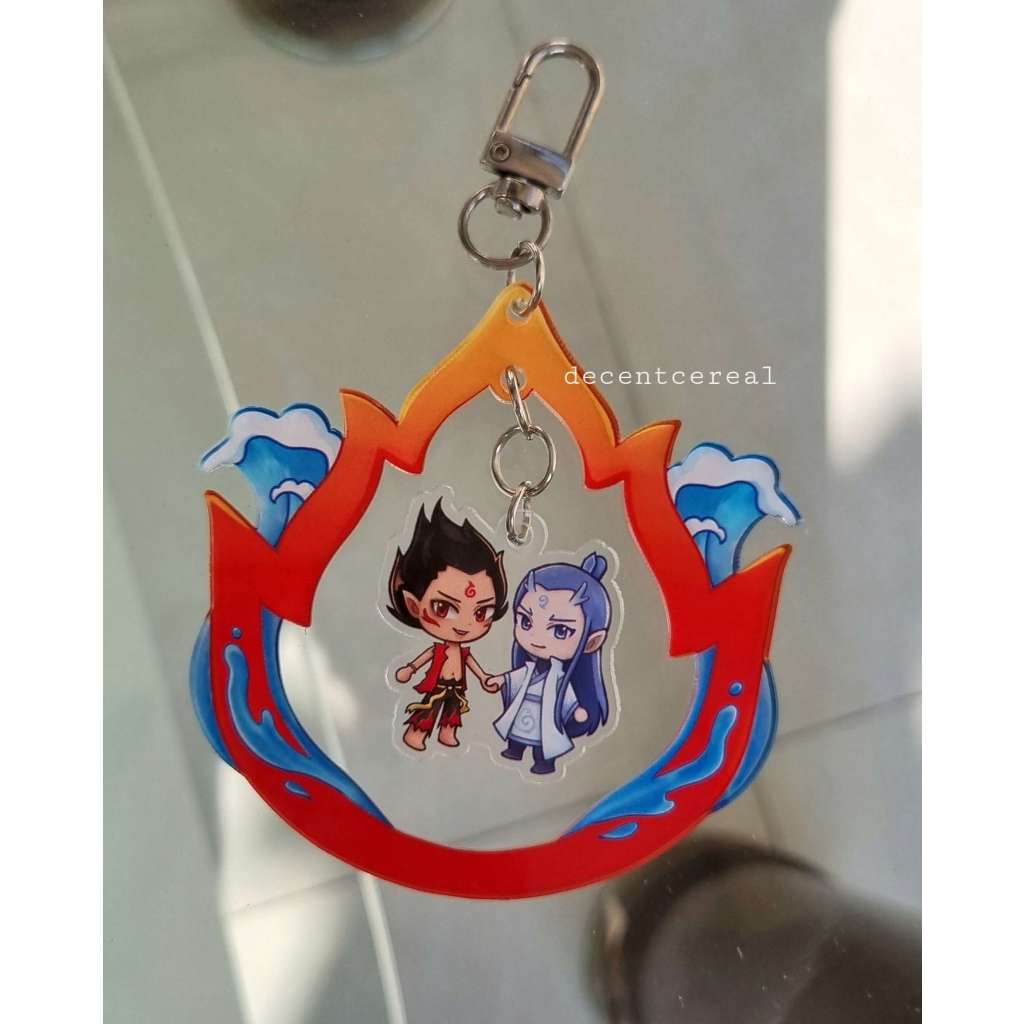 Nezha Aobing Oubing Swinging Keychain