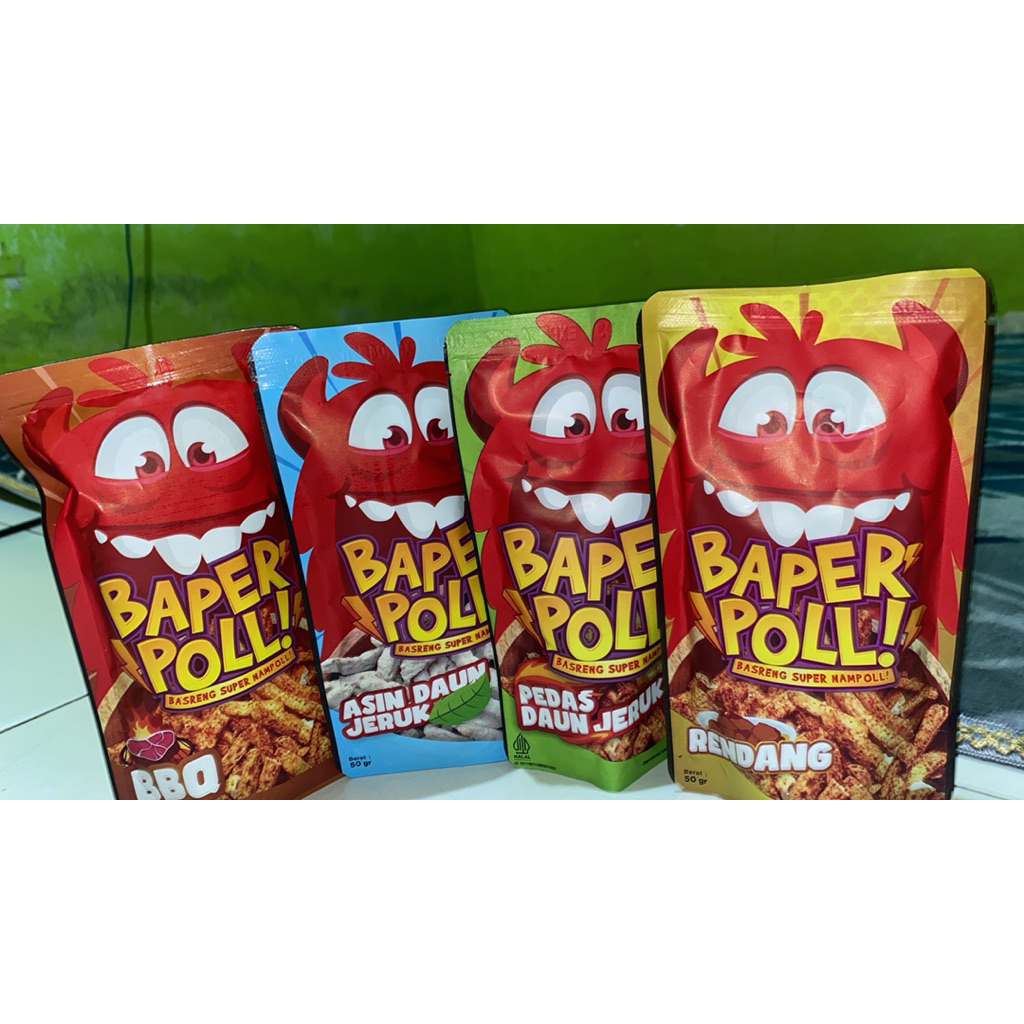 Cekelin basreng super nampol isi 50g snack by cekelin